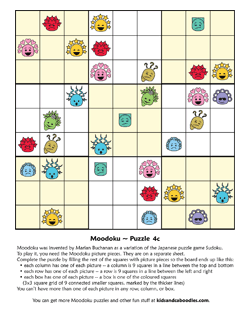 Moodoku puzzle 4c