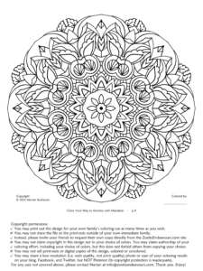 Color Your Way to Serenity with Mandalas - p.9